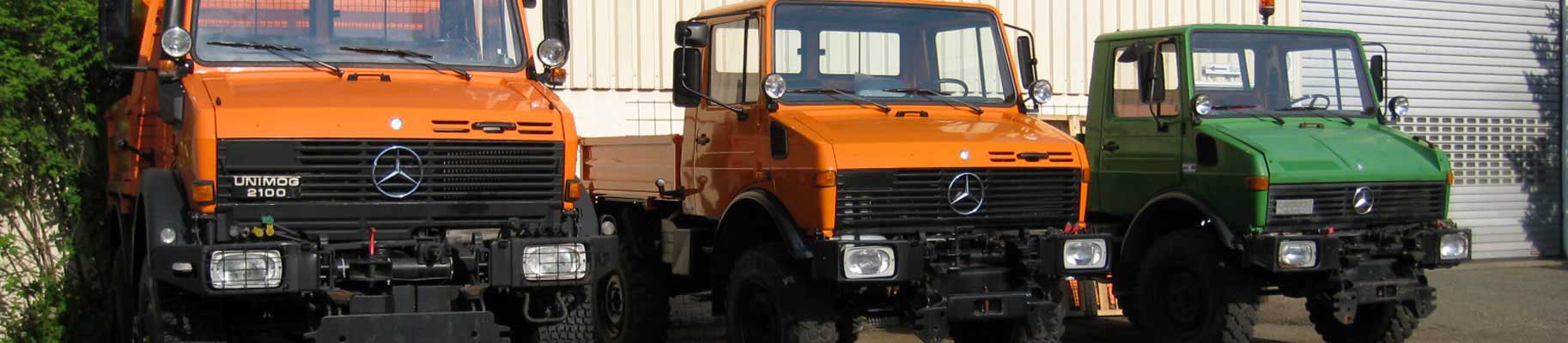 Unimog U2100 , Unimog U1200 , Unimog U1000