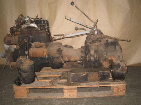 Unimog U401 Motor & Getriebe OM636