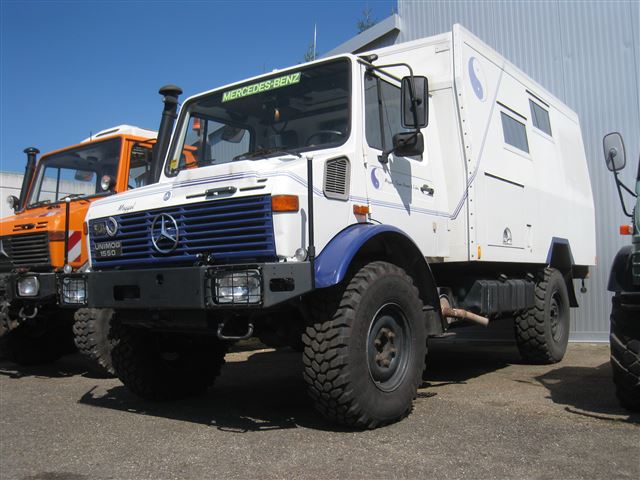 Unimog U1550 Wohnmobil Unicat