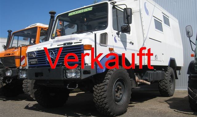 Unimog U1550 Wohnmobil Unicat